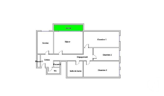 Appartement F4 &agrave; vendre - 4 pi&egrave;ces - 73,81 m2 - St Denis - 93 - ILE-DE-FRANCE